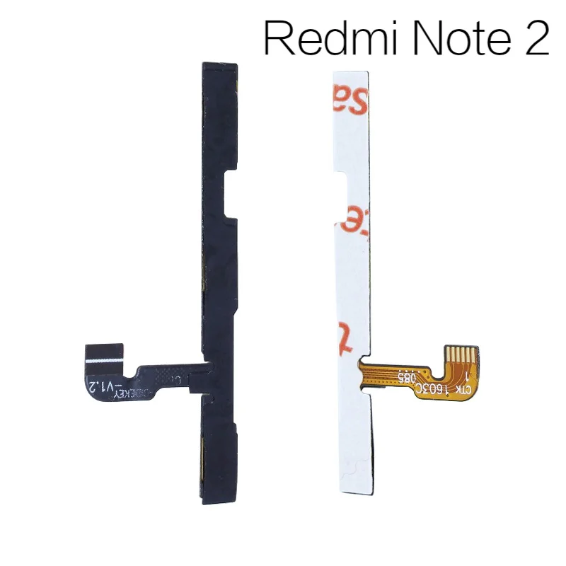 Оригинальная Кнопка регулировки громкости гибкий кабель для XIAOMI Redmi 3 4X5 6 Note 2 Note 3 4X для Redmi Note 4 5 5A Боковая кнопка переключения