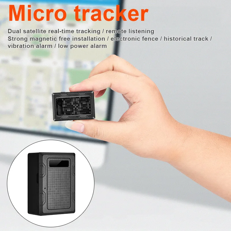 

Mini GPS Locator Waterproof Built-in Magnetism Battery LBS/GSM Tracking Device for Kid Pets Car LCC77