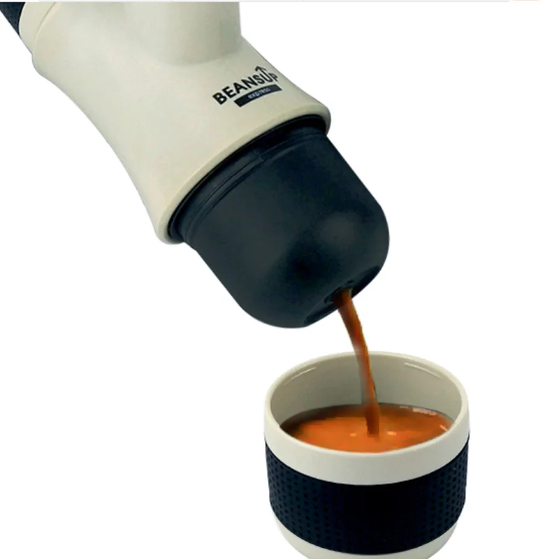 Аутентичная Мини Портативная Кофеварка небольшой итальянский концентрат ручной капсула давления кофемашина руководство