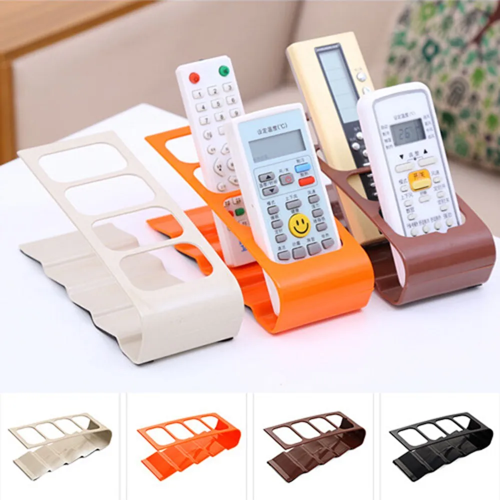 1 Pc TV/DVD Step Remote Control Storage Mobile Phone Creative Holder