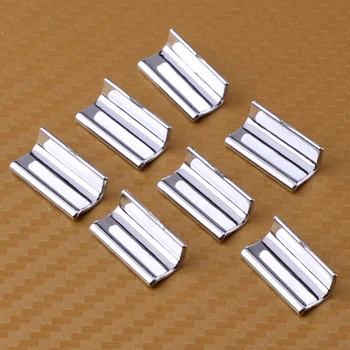 

beler 7Pcs Car Chrome ABS Indoor Door Window Lift Button Switch Trim Fit for Peugeot 308 3008 2014 2015 2016 2017 2018 2018