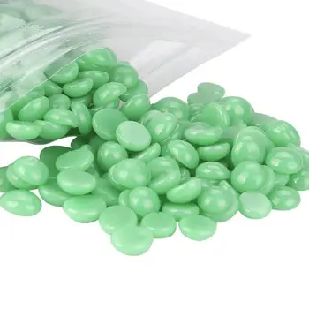 

pudaier 50g/1 bag Hard wax beans No Strip Depilatory Hot Film Hard Wax Pellet Waxing Bikini Hair Removal Bean J 15p920
