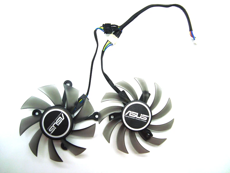 Бесплатная доставка 1 SET FD8015U12S/FD7010H12S 12В ASUS GTX560ti независимый игровой вентилятор