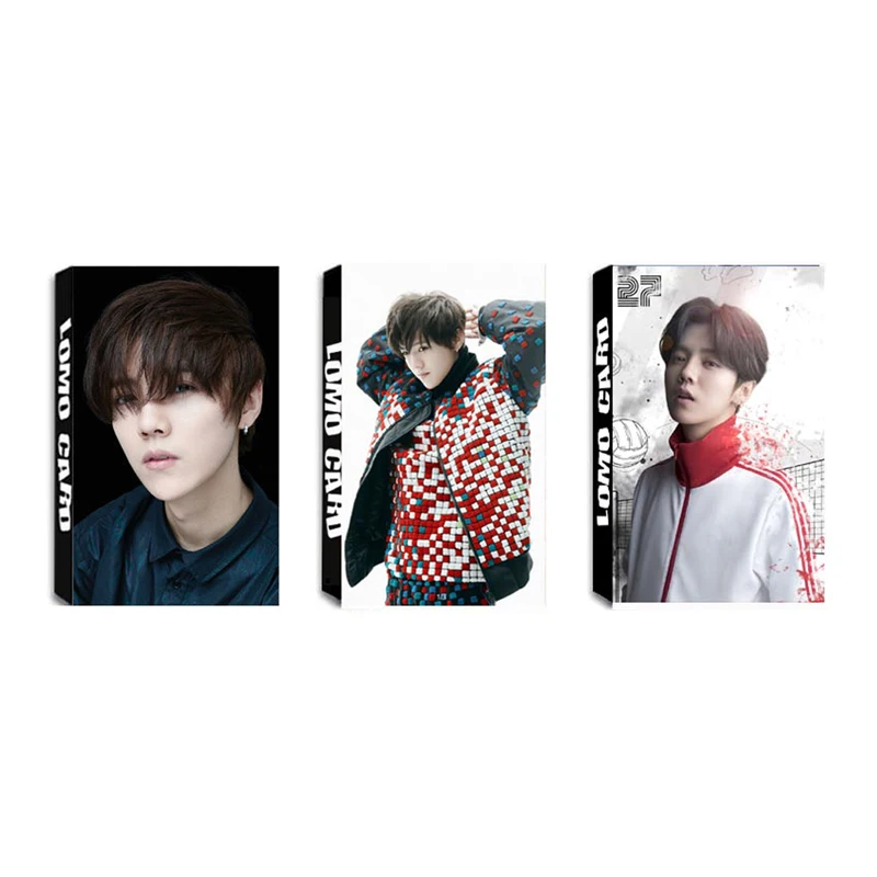 Youpop EXO LUHAN Перезагрузка I альбом ломо карты K-POP Новая мода самодельная бумажная фото карта Фотокарта LK427