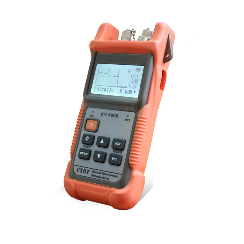 FTTH CY 190S SM OTDR Otdr волоконно оптический Визуальный дефектоскоп CY190S времени домен