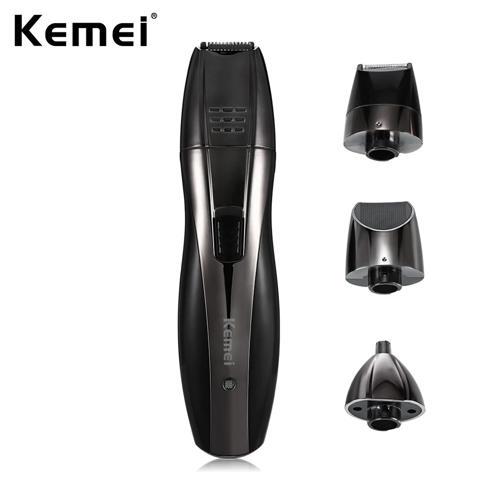 

Kemei-6635 3 In 1 Offical Direct Sale Professional Hair Clipper Rechargeable Nose Beard Trimmer Ear Sideburns Hair Trimmer