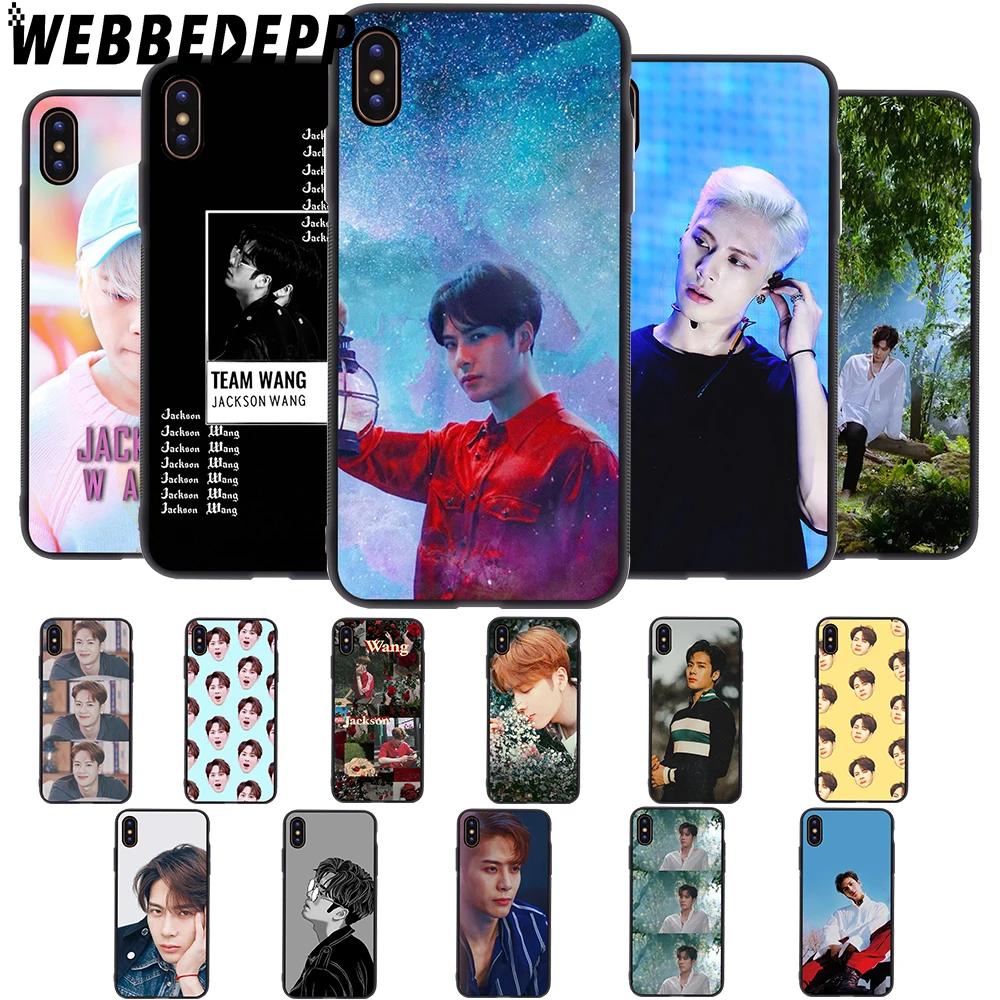 WEBBEDEPP GOT7 Jackson Wang мягкий чехол для iPhone 5 5S 6 6S 7 8 Plus X XS 11 Pro MAX XR Обложка|Бамперы| |