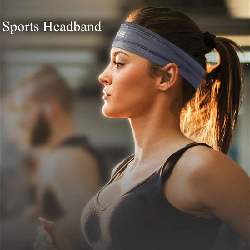 AONIJIE повязка на голову спортивная резинка Sweatband Анти Пот для волос Йога