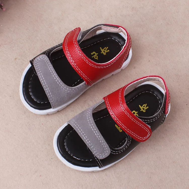 Модные детские сандалии высокого качества для мальчиков и девочек летняя спортивная обувь пляжная обувь Нескользящая мягкая детская обувь