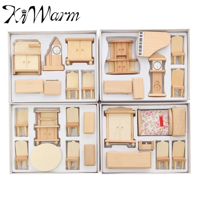 Kiwarm Nouveau 29 Piècesensemble 124 échelle Maison De Poupée