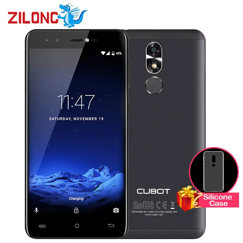 bilder für Original CUBOT R9 Android 7.0 Smartphone 5,0 "HD MTK6580 Quad Core 2 GB RAM 16 GB ROM 13MP 2600 mAh Fingerabdruck Bunte Handy bilder für Original CUBOT R9 Android 7.0 Smartphone 5,0 "HD MTK6580 Quad Core 2 GB RAM 16 GB ROM 13MP 2600 mAh Fingerabdruck Bunte Handy