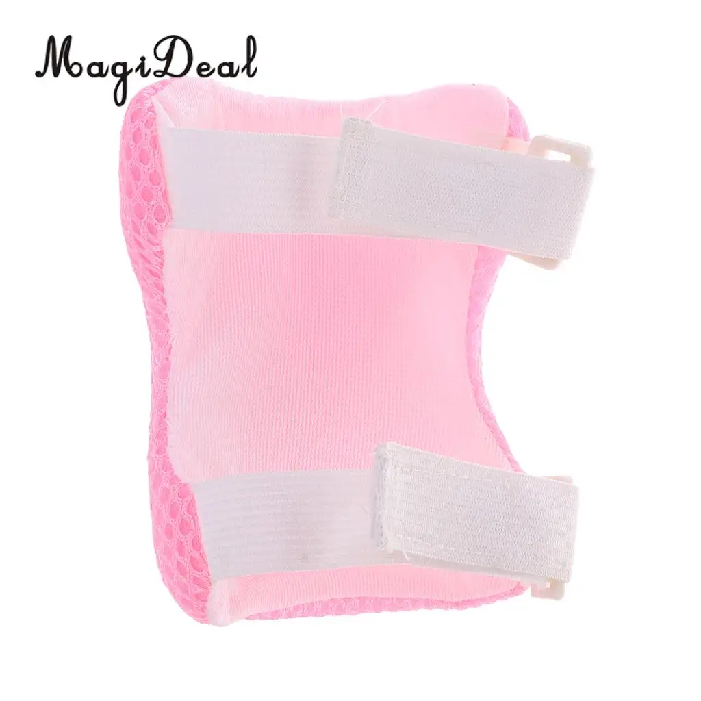 MagiDeal Soft 7Pcs Kid Child Roller Skating Bicycle Helmet Knee Wrist Guard Elbow Pad for Scooters Gokarts Skateboards Cycling 