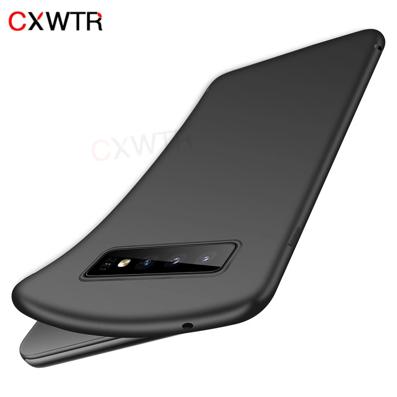 

Ultra-Thin Phone Case for Samsung Galaxy S10 Lite S10 S8 S9 Plus Matte Soft Back Cover For Samsung A5 A6 A8 Plus A7 2018 Case