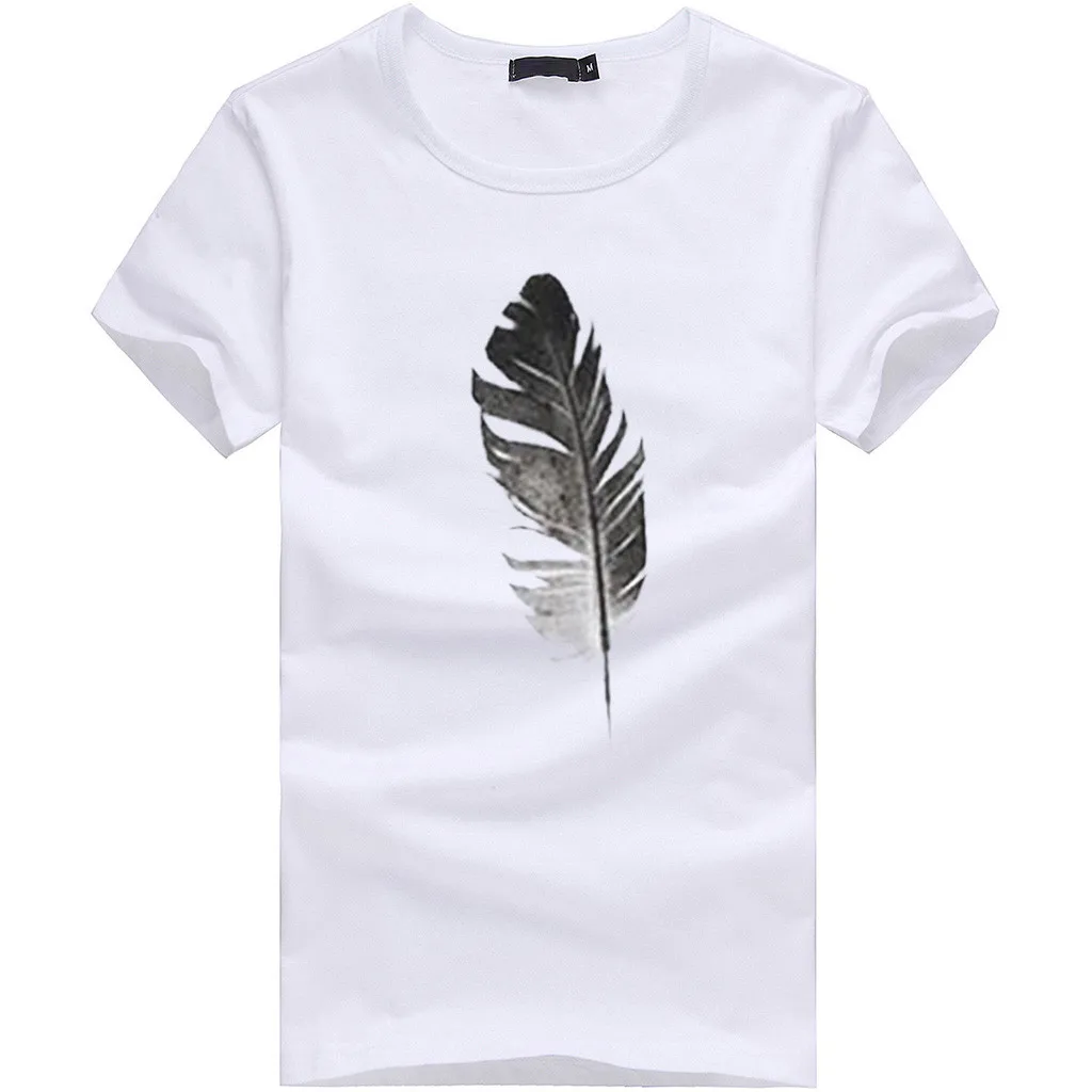 Модная женская рубашка, свободная рубашка с коротким рукавом, с принтом в виде листьев, Повседневная рубашка с круглым вырезом, уличная рубашка, Camisa Feminina Camisa#10