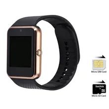 Bluetooth smart watch gt08 unterstützung sim-kartensteckplatz tragbare geräte smartwatch für iphone xiaomi samsung android telefon pk u8 dz09