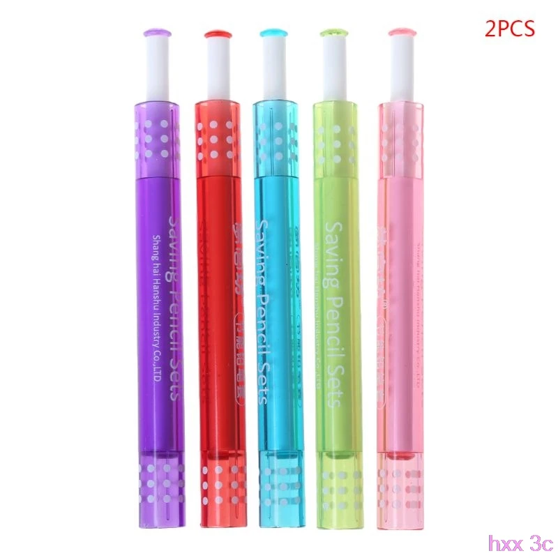 

2Pcs Pencil Extender Adjustable Lengthener Holder Painting Drawing Tool School