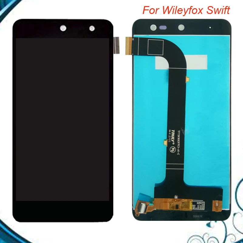 

5 inch Black/White For Wileyfox Swift LCD Display+Touch Screen 1280x720 FHD Screen Digitizer Assembly Replacement