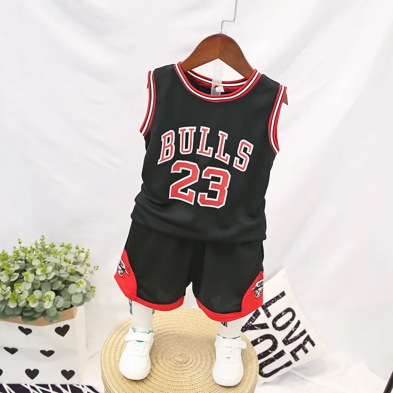 

boy summer clothes Children's basketball uniform baby girl tracksuit 2pcs set Kids boys girls Toddler sports clothes set outfit
