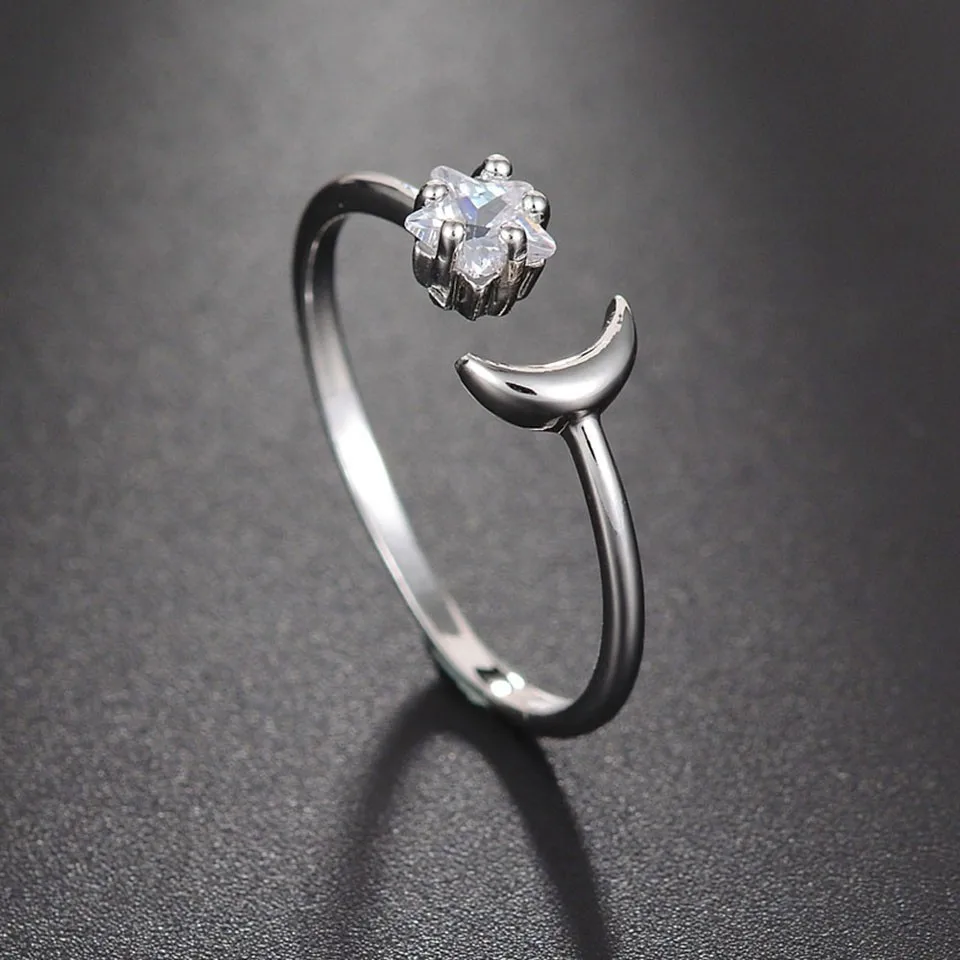 Обручальное кольцо из нержавеющей стали для женщин, классическое элегантное кольцо с двумя кубическими циркониями, розовое золото, модное ювелирное изделие, подарок - Цвет основного камня: H5226