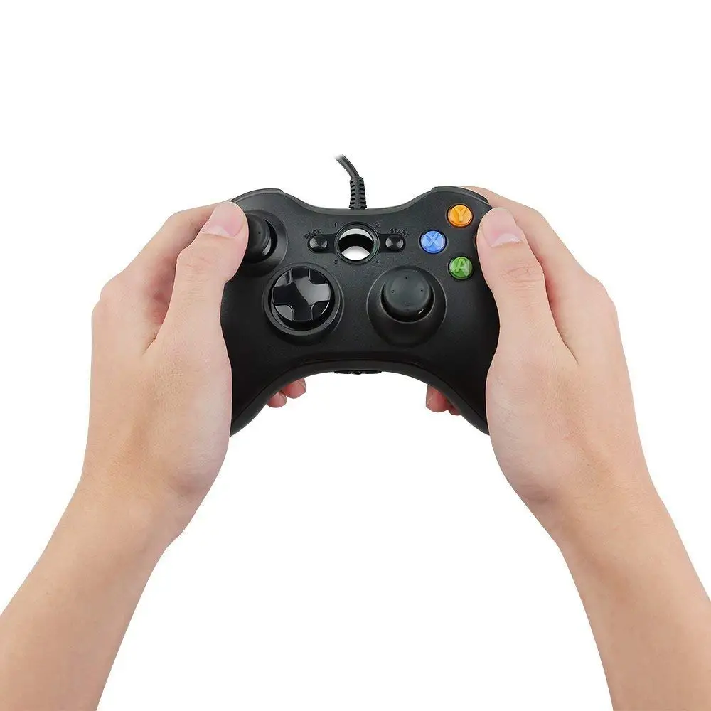 Cleswe для Xbox 360 XW03 ПК контроллер для Xbox 360 проводной USB геймпад совместимый для microsoft 360 консоли Windows PC