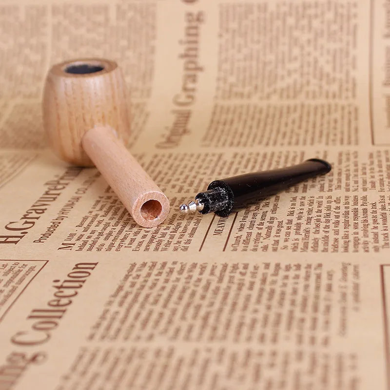 Уютный момент круглый деревянный цвет курительная трубка Мини ручной работы деревянный прямой табачный фильтр курительная трубка инструмент SM075