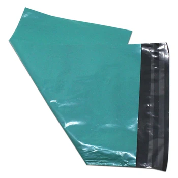 

DHL 600Pcs/Lot Green Plastic Post Mailer Mailing Package Bag Courrier Express Bags Gift Craft Shipping Packaging Bags Wholesale