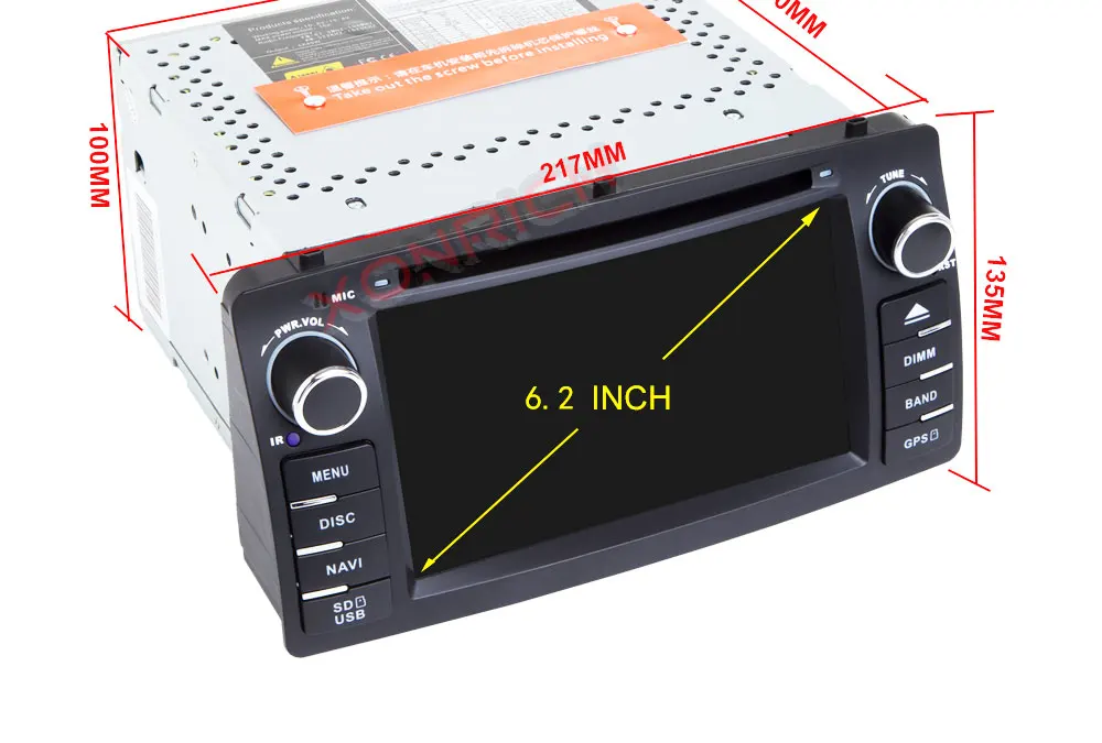 Top 2 Din Car DVD Player GPS Radio Multimedia For Toyota Corolla E120 BYD F3 2000 2005 2006  Head Unit Stereo Navigation Audio 17