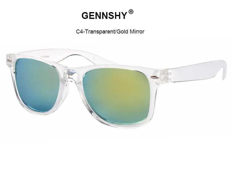 Модные квадратные солнечные очки для мужчин, винтажные брендовые дизайнерские солнцезащитные очки, пластиковая прозрачная белая оправа, зеленые зеркальные линзы