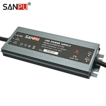 SANPU импульсный источник питания 24 в 60 Вт Водонепроницаемый IP67 постоянное напряжение AC/DC 24 вольт трансформатор освещения 24VDC светодиодный драйвер тонкий