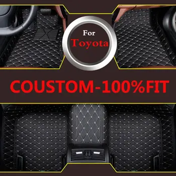 

Fashion Car Rugs Liners Floor Mats Carpets Custom For Toyota Sequoia Crown 86 Previa Sienna Wishvenza Landcruiser Zelas