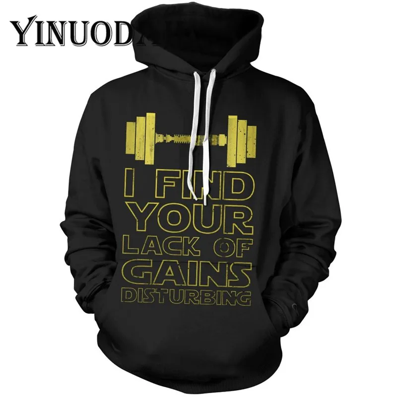 Fans Wear 3D Printed Hoodie Star Wars I Gains Unisex Hoodie