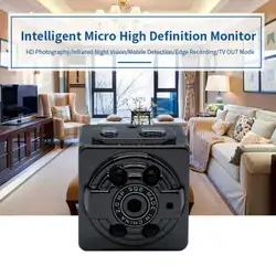 Мини Автомобильная камера DV ИК видеокамера ночного видения Циркулирующая запись детектор движения видео рекордер 640 P