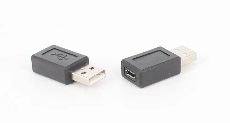 Micro 5pin USB женщина к USB 2,0 штекер USB разъем адаптера конвертер