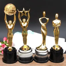 Награда трофей 4 шт Металл+ кристалл