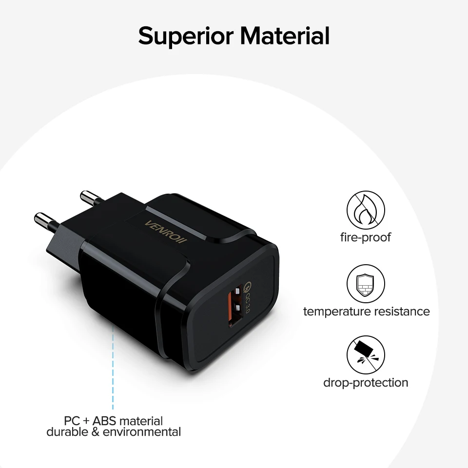 5 V 3A Универсальный 18 W USB быстрая зарядка 3,0 для huawei Xiaomi EU US настенный адаптер Android мобильный телефон быстрое зарядное устройство для samsung S10