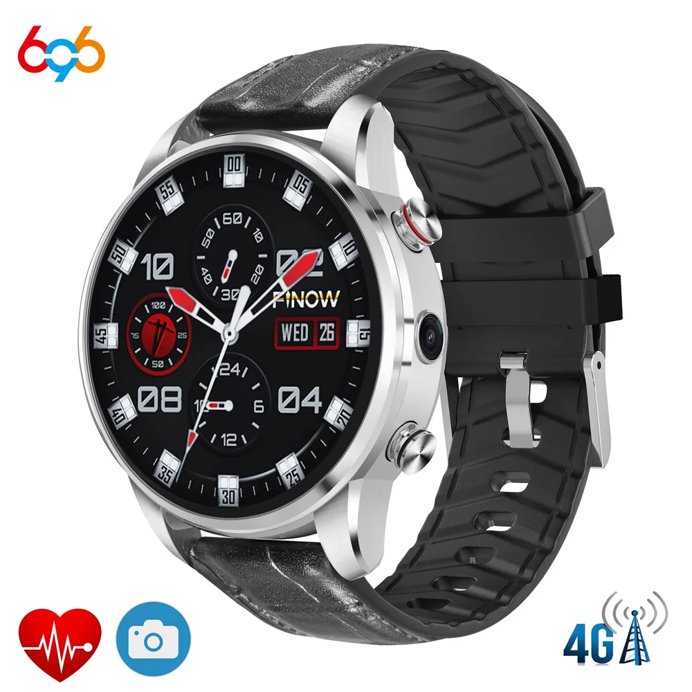 

2019 NEW Stlye X7 4G Smart Watch 1.39 inch MTK6739 Android 7.1 Sport Smartwatches For Men Fitness Heart Rate For Android&IOS Hua