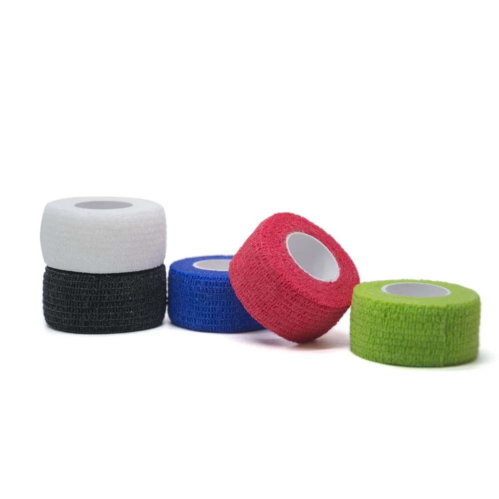 Sumifun 4 шт цветной нетканый самоклеящийся эластичный бандаж 2 5*450 см спортивный