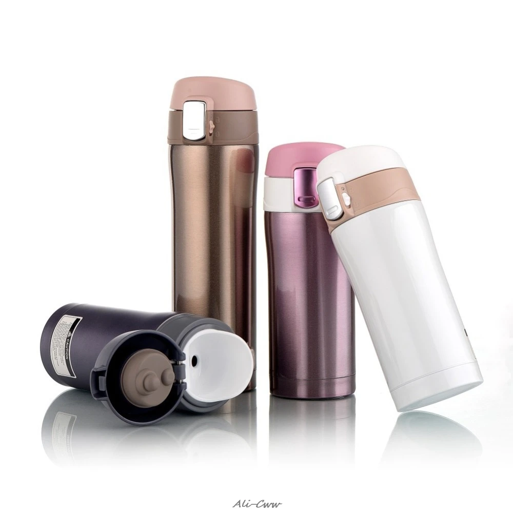 

HOT Travel Office Coffee Tea Water Bottle Stainless Steel Bottle