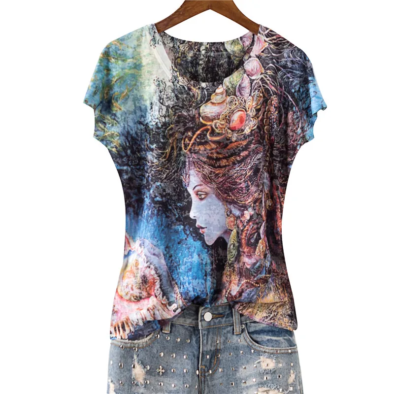 Vintage print slim silk cotton thin t shirt women o neck short sleeve 2020 summer new arrivals M 5XL|T-Shirts| - AliExpress