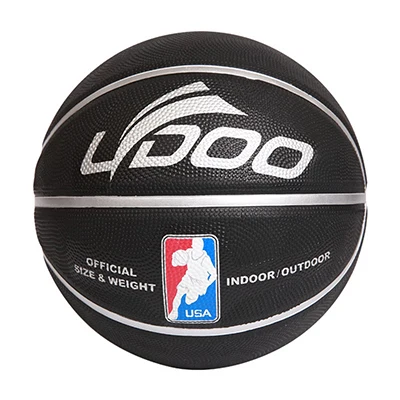 YUYU качество, профессиональный Официальный Размер 7, баскетбольный мяч, резиновый материал, для использования в помещении, тренировочный баскетбольный мяч baloncesto - Цвет: black