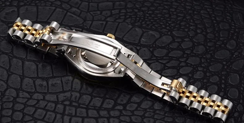 Кварцевые женские наручные часы Роскошные женские розовое золото из нержавеющей стали женские часы водонепроницаемые часы для женщин часы с инструментами для часов