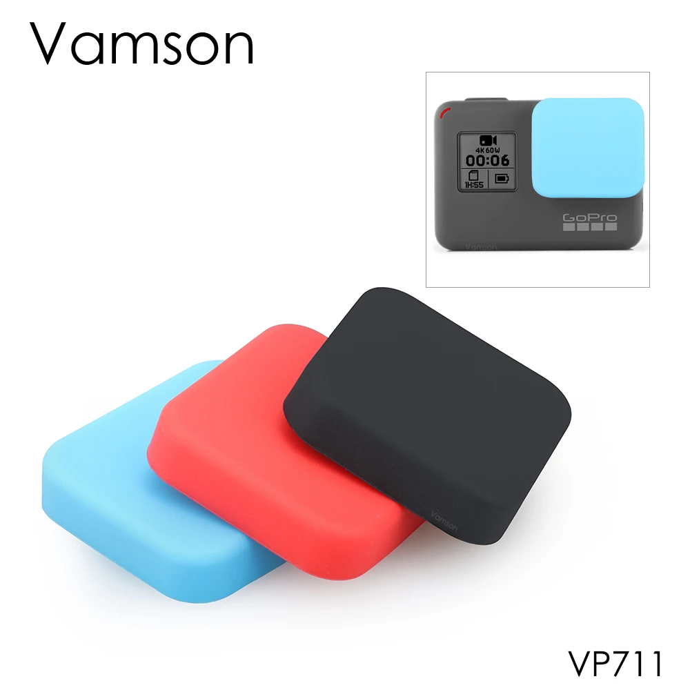 

Vamson for GoPro Hero 6 5 Accessories Protective Case Silicone Camera Lens Cover For Go Pro Hero 6 5 Camera VP711
