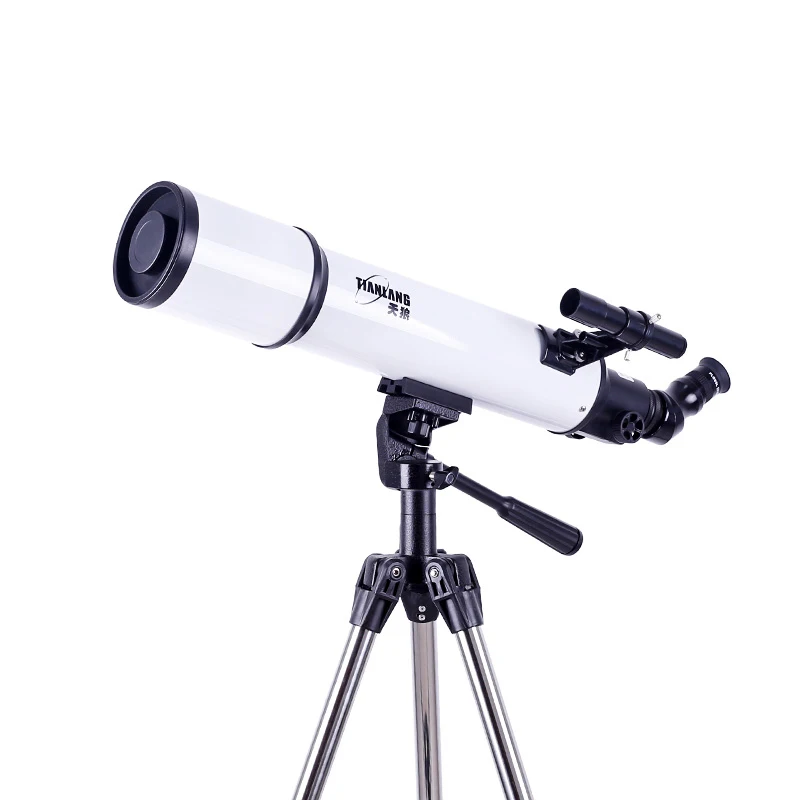HD 180 Times Refractive Astronomical Telescope 80600 with Tripod Monocular Refractor Space Observation Telescope for Astrophiles