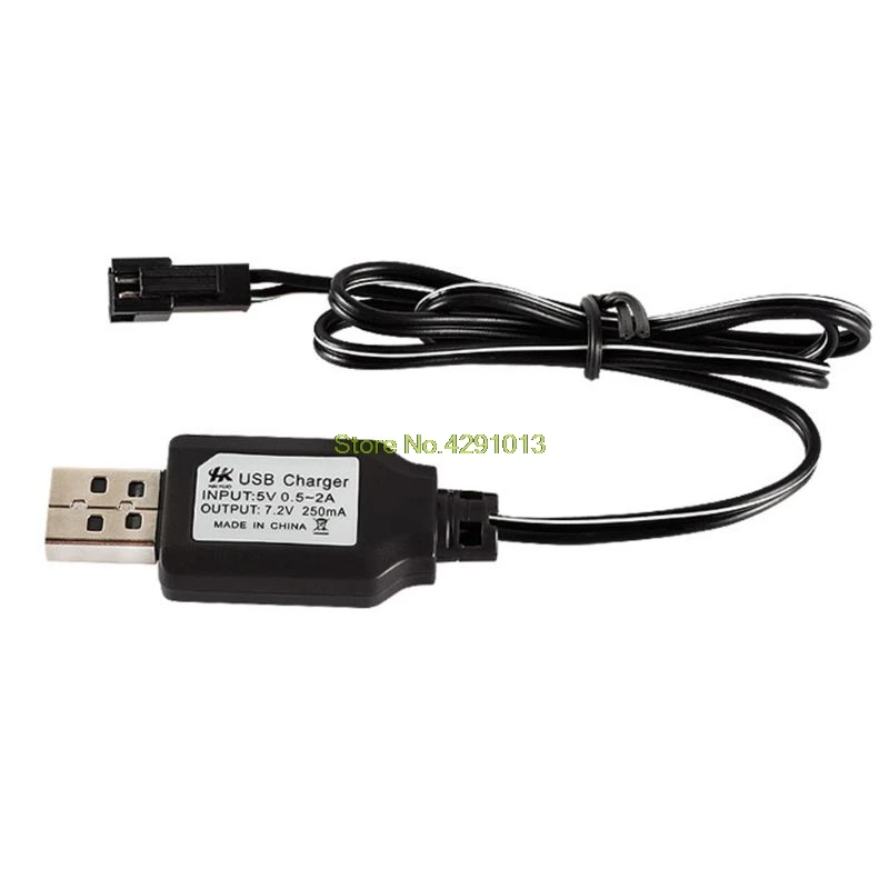 USB-кабель для зарядки Ni-Cd никель-металлогидридных аккумуляторов, штепсельный адаптер SM, 7,2 в, мА выход, игрушка с дистанционным управлением - изображение