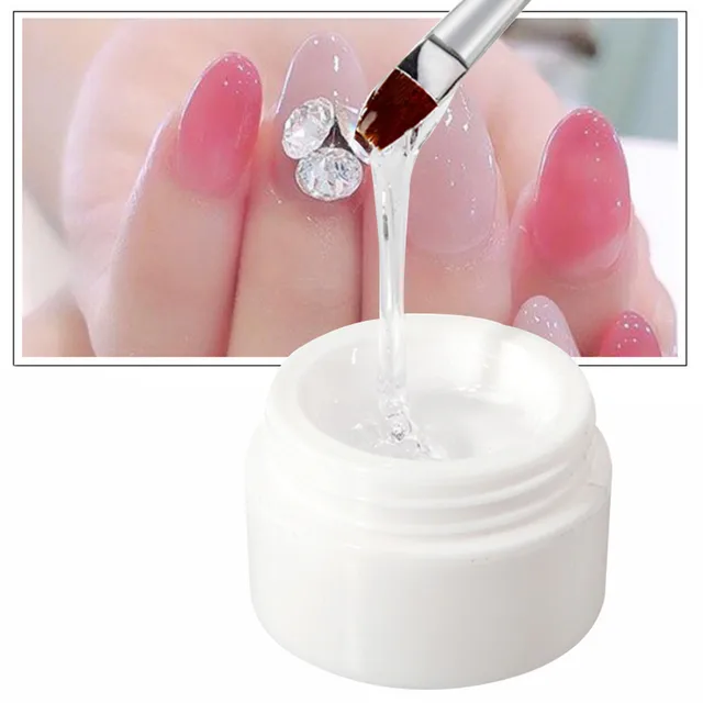1 Pcs White Red Clear Nail Model Glue Supplies Light 1 Pcs White Red Clear Nail Model Glue Supplies Light Therapy Uv
