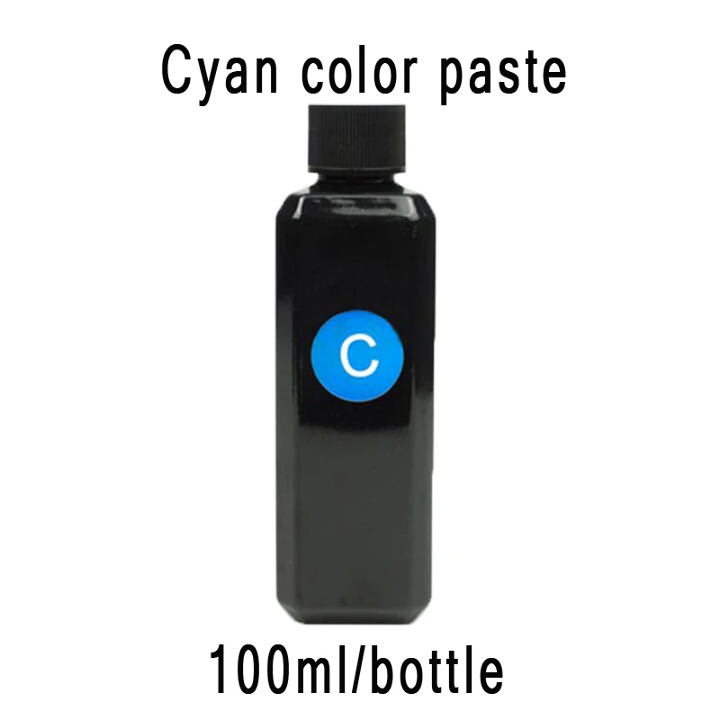Tianfour sparkmaker 405nm УФ Фотополимерная смола для SLA DLP lcd 3d принтер печатный материал - Цвет: Cyan color paste