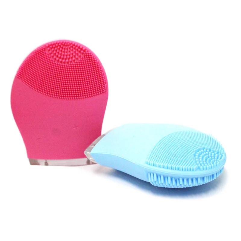 Ultrasonic silicone Electric Face Washing Brush Machine Made Pore Blackheads Cleaner Facial Care Tool | Красота и здоровье
