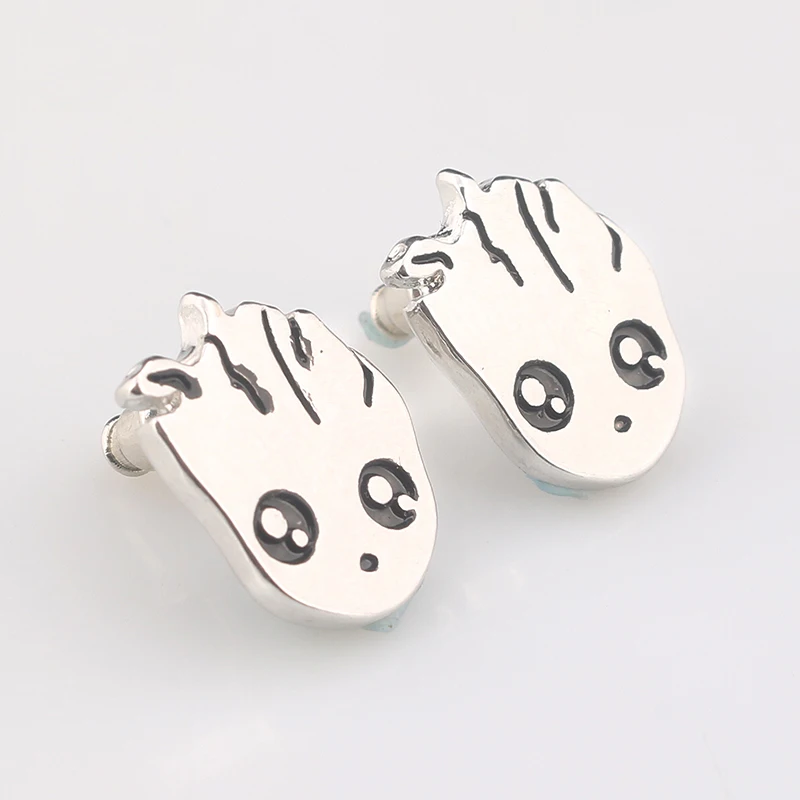 

RJ Fashion Film Guardians Of The Galaxy Stud Earrings Oorbellen voor Vrouwen Sieraden Avengers 3 Drancing Groot Tree Baby Gifts