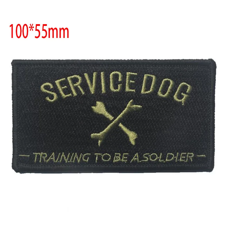 Армия США 3D вышитая повязка Международный спасательный или жизни или смерти бронированный Легион любовный сервис собака персональный армейский веер значок