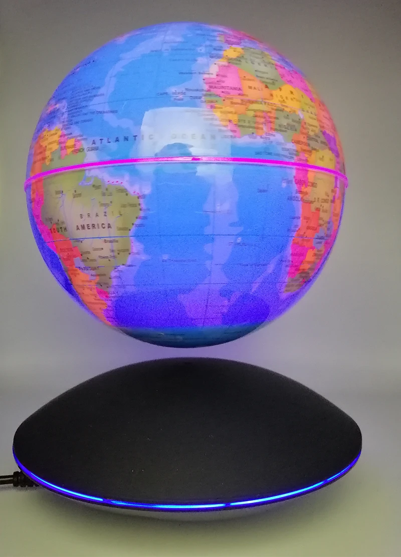 Creative LED Magnetic levitation globe Night Lights table lamp bedroom Children's gifts World Map baby light night lamp for kid